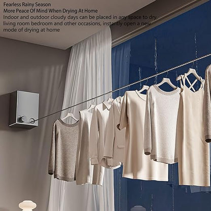 Retractable Indoor Clothesline