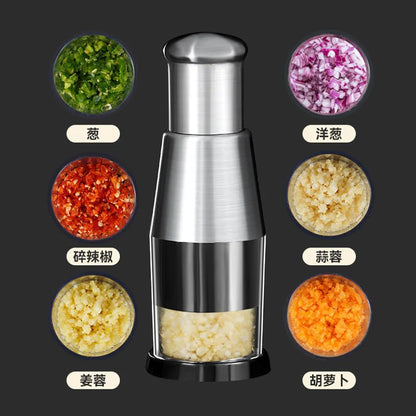 Garlic Crusher Onion Chopper Multipele Vegetables Chopper Manual Garlic Press Machine Garlic Squeezer Kitchen Gadget