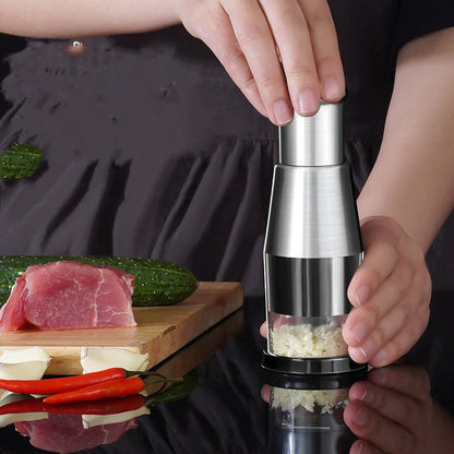 Garlic Crusher Onion Chopper Multipele Vegetables Chopper Manual Garlic Press Machine Garlic Squeezer Kitchen Gadget